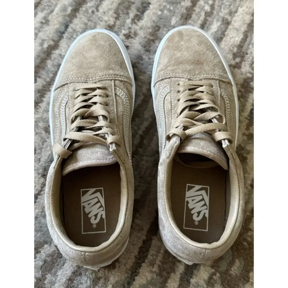 VANS Old Skool SNEAKERS VN000CR54MG pig suede brown Men’s 7.5 Women’s 9.0